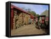 A Farm, Near Avoca, County Wicklow, Leinster, Eire (Republic of Ireland)-Michael Short-Framed Stretched Canvas