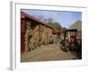 A Farm, Near Avoca, County Wicklow, Leinster, Eire (Republic of Ireland)-Michael Short-Framed Photographic Print