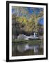 A farm on the Connecticut River in Maidstone, Vermont, USA-Jerry & Marcy Monkman-Framed Photographic Print