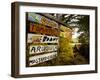 A farm stand in Holderness, New Hampshire, USA-Jerry & Marcy Monkman-Framed Photographic Print