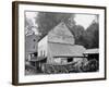 A Farm Yard, Germantown, Pa.-null-Framed Photo