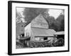 A Farm Yard, Germantown, Pa.-null-Framed Photo