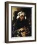 A Farmer from Neunen, Peeling Potatoes, c.1885-Vincent van Gogh-Framed Giclee Print