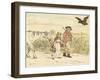 A Farmer Went Trotting Upon His Grey Mare-Randolph Caldecott-Framed Giclee Print