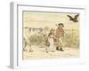 A Farmer Went Trotting Upon His Grey Mare-Randolph Caldecott-Framed Giclee Print