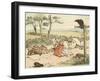 A Farmer Went Trotting Upon His Grey Mare-Randolph Caldecott-Framed Giclee Print