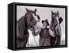 A Farmer with His Horses, 1962-null-Framed Stretched Canvas