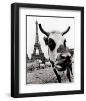 A Farmers Demonstration in Paris-Elise Hardy-Framed Art Print