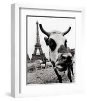 A Farmers Demonstration in Paris-Elise Hardy-Framed Art Print