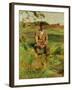 A Farmhand on the Estate at Celeyran, 1882-Henri de Toulouse-Lautrec-Framed Giclee Print