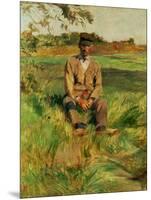 A Farmhand on the Estate at Celeyran, 1882-Henri de Toulouse-Lautrec-Mounted Giclee Print