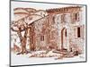 A farmhouse, Grasse, Provence, France.-Richard Lawrence-Mounted Photographic Print