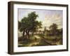 A Farmstead by a River-Patrick Nasmyth-Framed Giclee Print