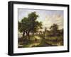 A Farmstead by a River-Patrick Nasmyth-Framed Giclee Print