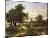 A Farmstead by a River-Patrick Nasmyth-Mounted Giclee Print