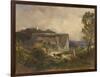 A Farmyard at Princes Risborough, 19th Century-Samuel Palmer-Framed Giclee Print