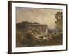 A Farmyard at Princes Risborough, 19th Century-Samuel Palmer-Framed Giclee Print