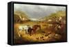 A Farmyard in Spring-John Frederick Herring II-Framed Stretched Canvas