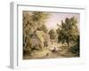 A Farmyard Near Princes Risborough, 1845/6-Samuel Palmer-Framed Giclee Print