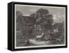 A Farmyard-Arthur J. Stark-Framed Stretched Canvas