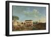 A Farmyard-null-Framed Giclee Print