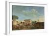 A Farmyard-null-Framed Giclee Print