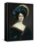 A Fashionable Lady-null-Framed Stretched Canvas