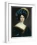 A Fashionable Lady-null-Framed Giclee Print