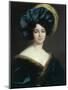 A Fashionable Lady-null-Mounted Giclee Print