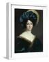 A Fashionable Lady-null-Framed Giclee Print