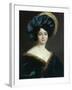 A Fashionable Lady-null-Framed Giclee Print