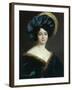 A Fashionable Lady-null-Framed Giclee Print