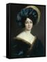 A Fashionable Lady-null-Framed Stretched Canvas