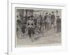 A Fashionable Pastime, the Morning Ride in Hyde Park-Frank Craig-Framed Giclee Print