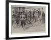 A Fashionable Pastime, the Morning Ride in Hyde Park-Frank Craig-Framed Giclee Print