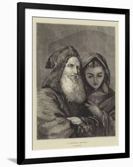 A Father's Advice-Guido Bach-Framed Giclee Print