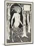 A Faun-Aubrey Beardsley-Mounted Giclee Print