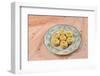 A Favorite Indian Sweet - Milk Pedha-satel-Framed Photographic Print