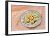 A Favorite Indian Sweet - Milk Pedha-satel-Framed Photographic Print