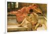 A Favorite Poet-Sir Lawrence Alma-Tadema-Framed Art Print