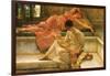 A Favorite Poet-Sir Lawrence Alma-Tadema-Framed Art Print