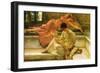 A Favorite Poet-Sir Lawrence Alma-Tadema-Framed Art Print