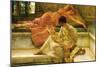 A Favorite Poet-Sir Lawrence Alma-Tadema-Mounted Art Print