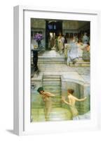 A Favorite Tradition-Sir Lawrence Alma-Tadema-Framed Art Print