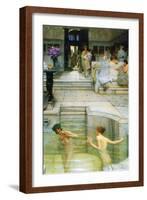 A Favorite Tradition-Sir Lawrence Alma-Tadema-Framed Art Print