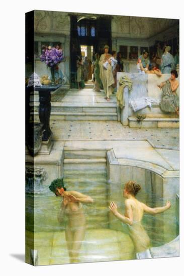 A Favorite Tradition-Sir Lawrence Alma-Tadema-Stretched Canvas