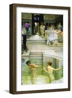 A Favorite Tradition-Sir Lawrence Alma-Tadema-Framed Art Print