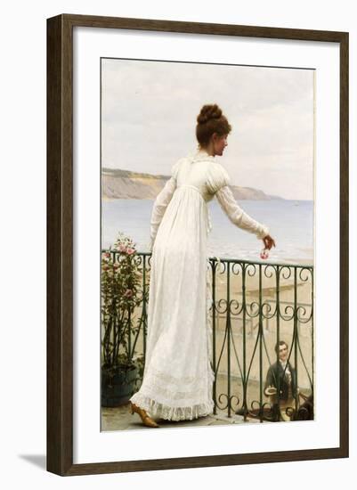 A Favour, 1898-Edmund Blair Leighton-Framed Giclee Print