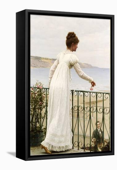A Favour, 1898-Edmund Blair Leighton-Framed Stretched Canvas