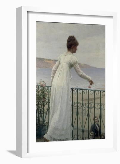 A Favour, 1898-Edmund Blair Leighton-Framed Giclee Print